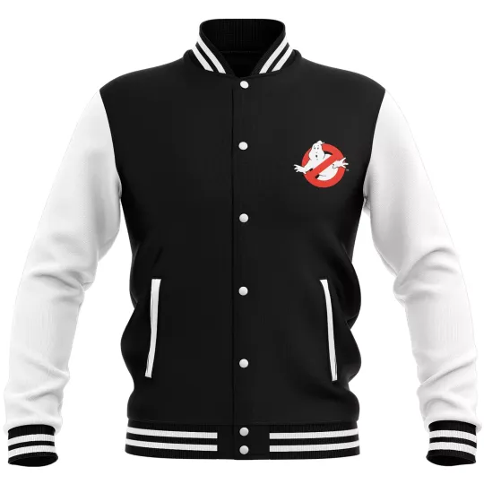 Ghostbusters EST. 1984 Embroidered Varsity Jacket
