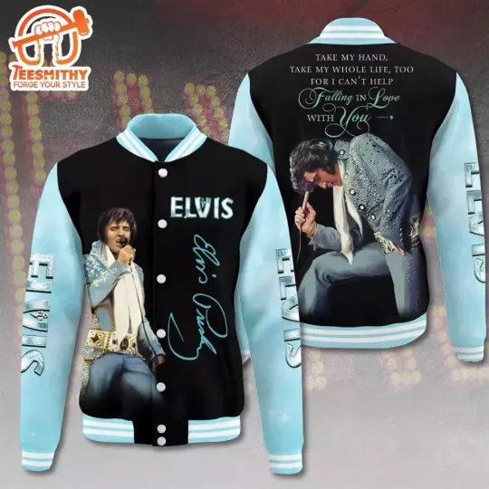 Discover On Stage Of Elvis Presley Memories Sport Jacket, Baseball Jacket