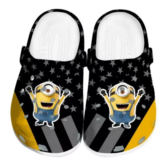 Discover Minions Stellar Stripes Theme Clogs