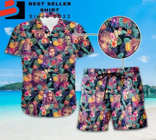 Guardians of the Galaxy Hawaii Shirt