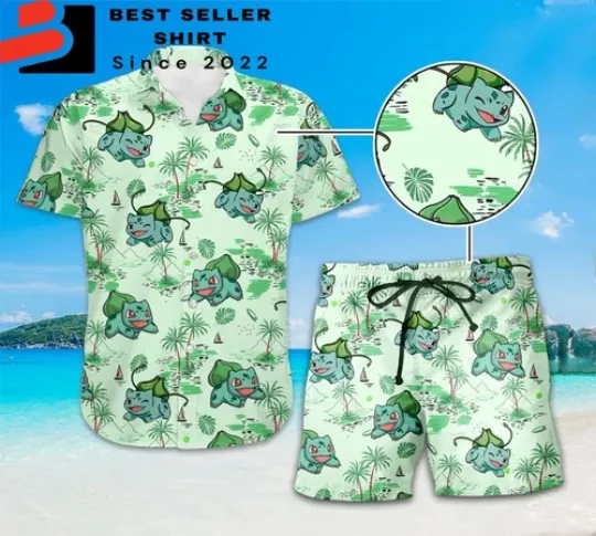 Bulbasaur Hawaii Shirt Bulbasaur Tropical Aloha Hawaiian Shirts