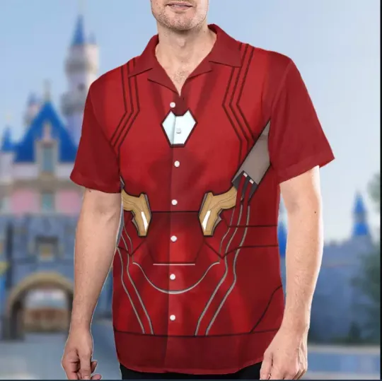Iron Man Summer 3D HAWAII SHIRT