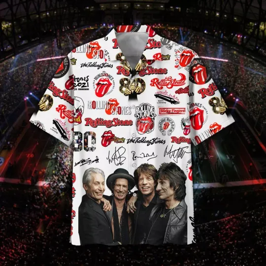The Rolling Stones Hawaiian Shirt Limited Edition For Unisex Fans