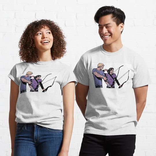 Discover Clint Barton and Kate Bishop Classic T-Shirt