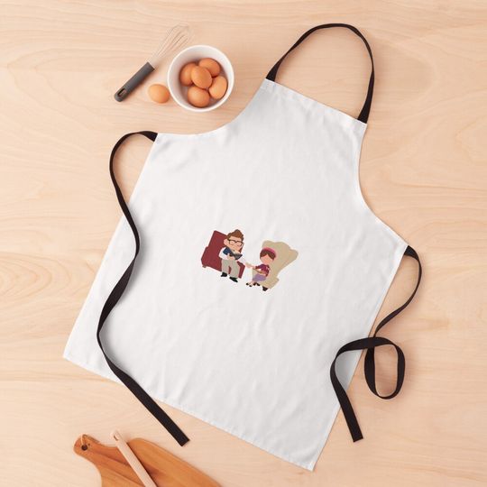 Carl and Ellie Apron