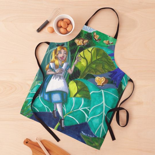 Butterfly Gazing  Apron