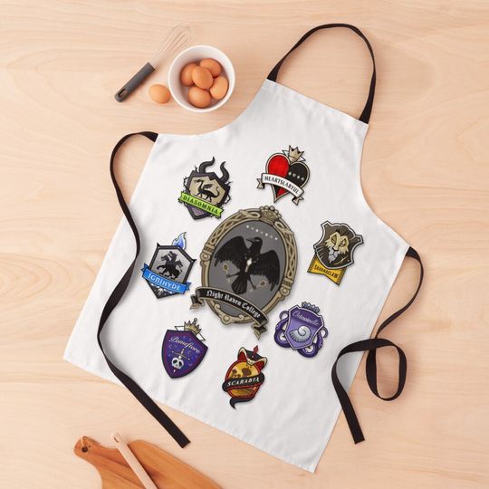 Discover Night Raven College & Dorms (Twisted Wonderland) Apron