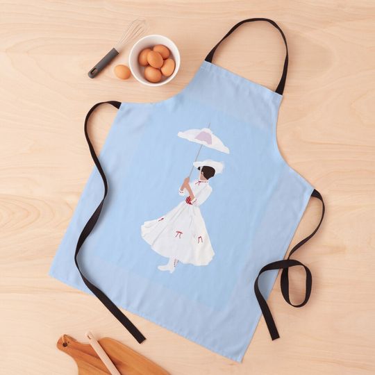 Jolly Holiday Mary Poppins Apron