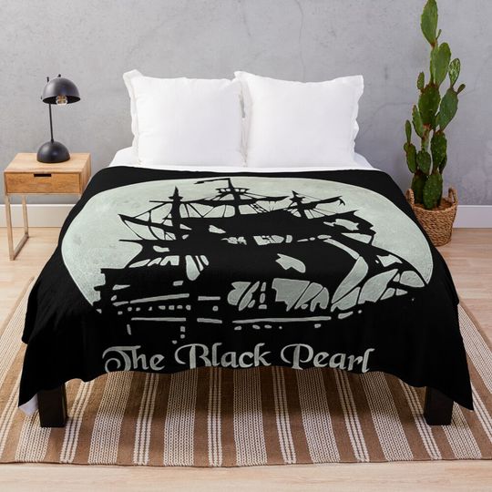 Pirates Of The Caribbean Throw Blanket