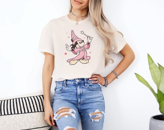Disney Sorcerer Mickey Shirt, Wizard Mickey Mouse T-shirt, Fantasia Sorcerer Mickey Tee, Disney Fantasia Movie Shirt, Magic Kingdom Apparel