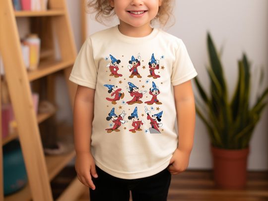 Retro Disney Fantasia Movie Shirt, Fantasia Sorcerer Mickey T-shirt, Fantasmic Tee, Disney Movie Fans Shirt, Disney Trip Tee