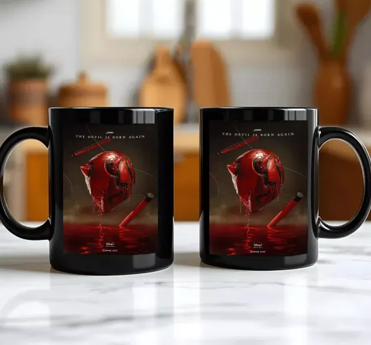Daredevil The Devil Is Born Again Is Coming 2025 Coffee Mug
