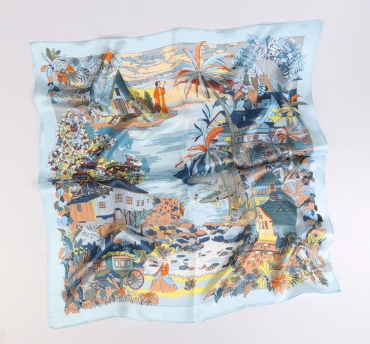 Flower Moon Square Scarf | Mother's Day Gift Idea