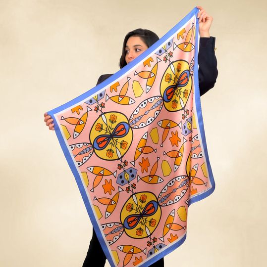 Discover Square Scarf | Mother's Day Gift Idea