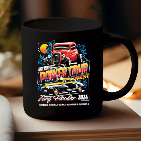 Discover MotorTrend Hot Rod Power Tour West Long Hauler mug