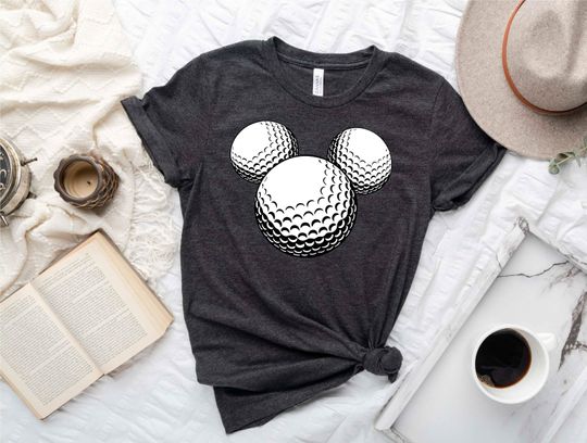 Mickey Golf Ball Shirt, Disney Sports Shirt, Mickey Mouse Golf Shirt, Mickey Head Shirt, Golf Shirt, Golf Lover Shirt, Gifts For Golfers