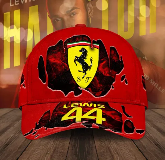 Scu*deria Fe*rrari X Le*wis Hamilton Classic Cap