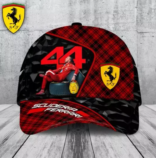 Scu*Deria Fer*Rari X Le*Wis Hamilton Classic Cap For Fans