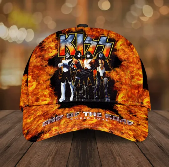 Discover K*Ss Band End Of The Road World Tour Classic Cap
