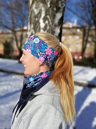 Discover Sports headband #8 - workout sweatbands /Outdoor Accessories/headwear/ hairband/ hair accessories / clothing women/ messy bun/ kulishak