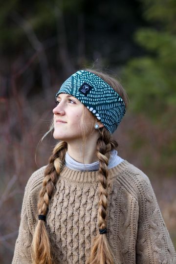 2024 PRINTS | NORDIC HEADBAND | sport headband | ear warmer | running headband | athletic accessories | ski headband | apres ski accessories