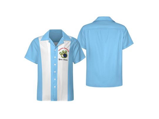 Discover Custom Bowling Shirt, Design Your Own Bowling Shirt, Bowling Shirt Unisex, Bowling Lover Shirt, Short Sleeve Button Down Summer Beach Shirt