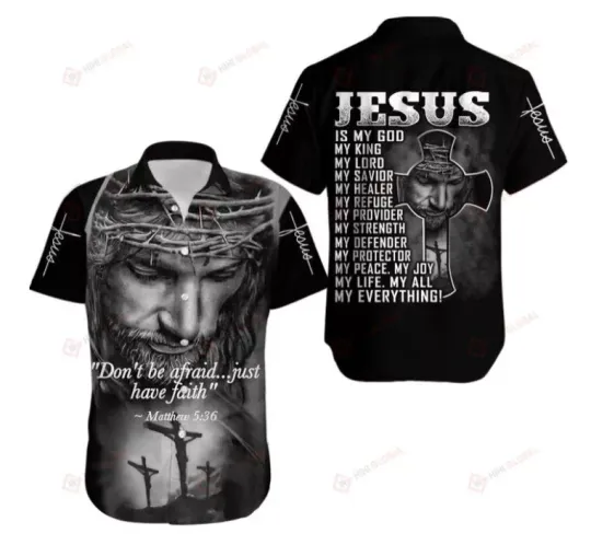 Discover JESUS IS MY EVERYTHING SUMMER 3D Hawaii Shirt All Over Print Us Size Best Price