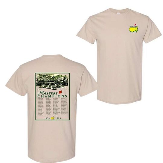 Discover 2024 Masters Tournament Augusta 90 Years T-shirt, Perfect Golf Gift for Men and Women