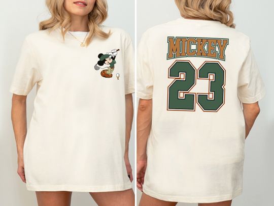 Mickey Golf Shirt, Custom Disney Golf Shirt, Custom Team Number Shirt, Disneyland Sports Shirt, Disney Kids Mickey  Golf Shirt