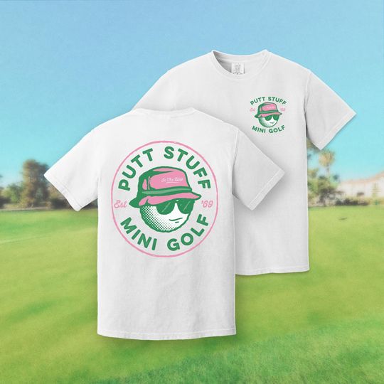 Retro Golf Shirt, Funny Mens Golf Shirt, Vintage Golf Shirt, Sports Golf Shirt, Comfort Colors, Cool Mens Golf Shirt, Golf Shirt for Men