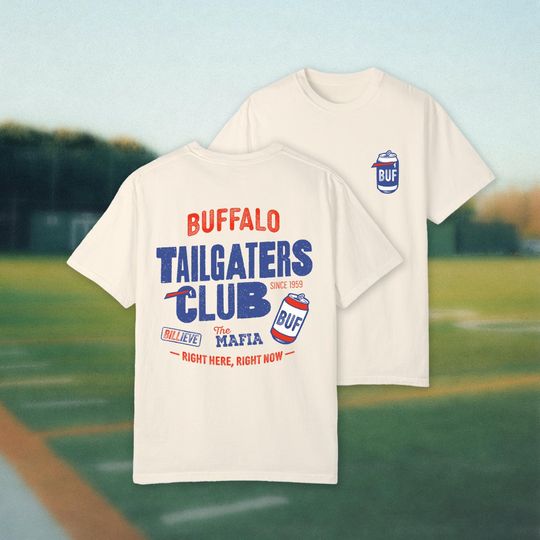 Discover Buffalo Tailgaters Club Shirt, Football Shirt, Womens Football Shirt, Mens Football Shirt, Cool Football Shirt, Aesthetic Football Shirt