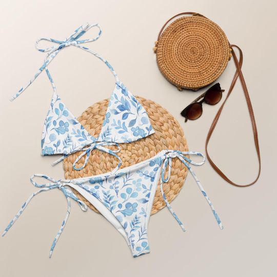 Discover Floral String Bikini