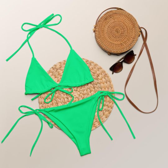 Neon String Bikini