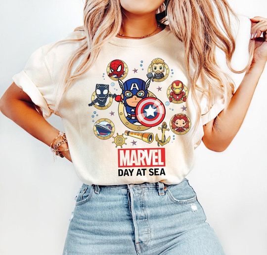 Disney Cruise Line Marvel Day at Sea Avengers Shirt, Disney Dream Family Cruise Vacation 2025, Marvel Super Heroes Disney Dream Cruise shirt