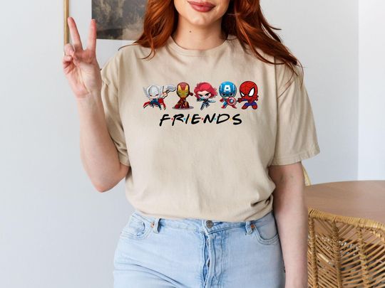 Discover Avengers Friends Shirt, Super Hero Friends Shirt, Marvel Friends Shirt, Marvel Superhero Shirt, Avengers Squad Shirt, Iron Man Tee, Thor Tee
