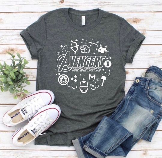 Avengers Assemble, Disneyland Shirt, Avengers Campus, Avengers Shirt, Disney 2025, Iron Man Shirt, Magic Kingdom Shirt, Marvel Shirt