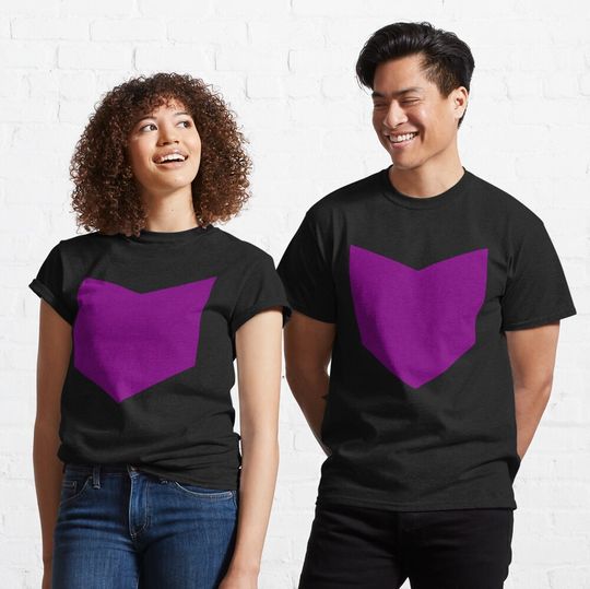 Avengers Hawkeye Purple Arrow Emblem Tshirt Classic T-Shirt