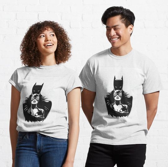 Batman & Catwoman Classic T-Shirt
