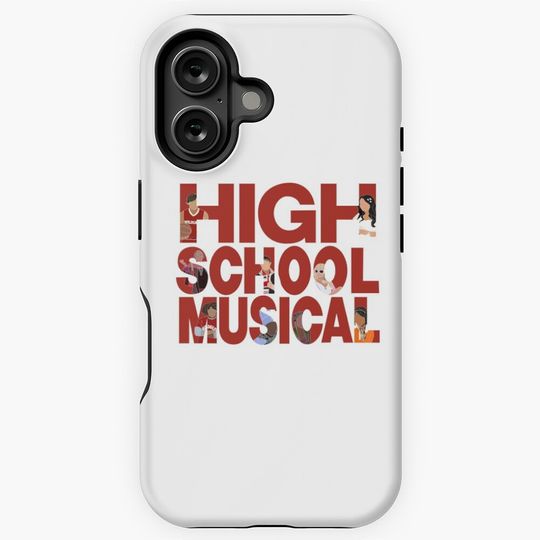 High School Musical Character Drawings  iPhone Case