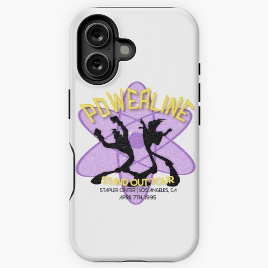 Vintage Powerline Concert Logo - A Goofy Movie iPhone Case