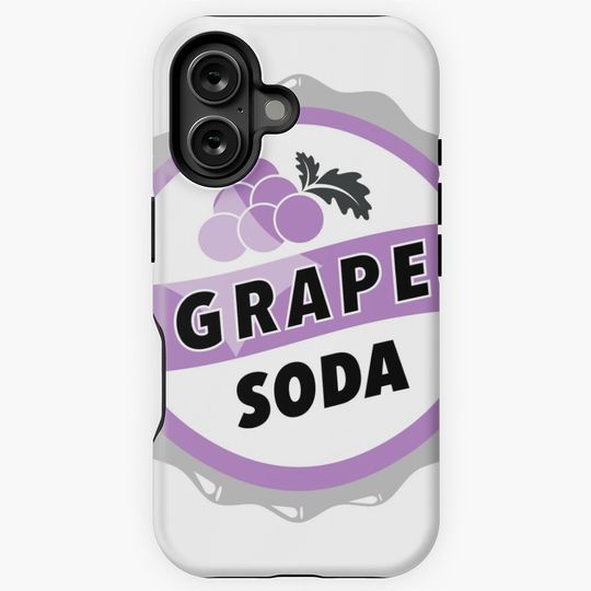 Grape Soda : UP Bottle Cap iPhone Case