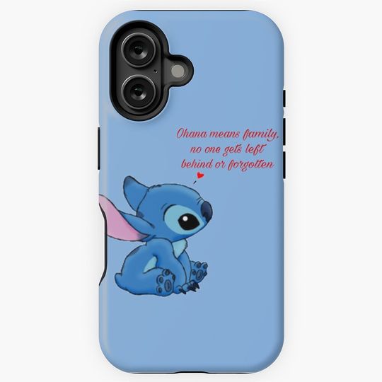 Ohana means family  iPhone Case