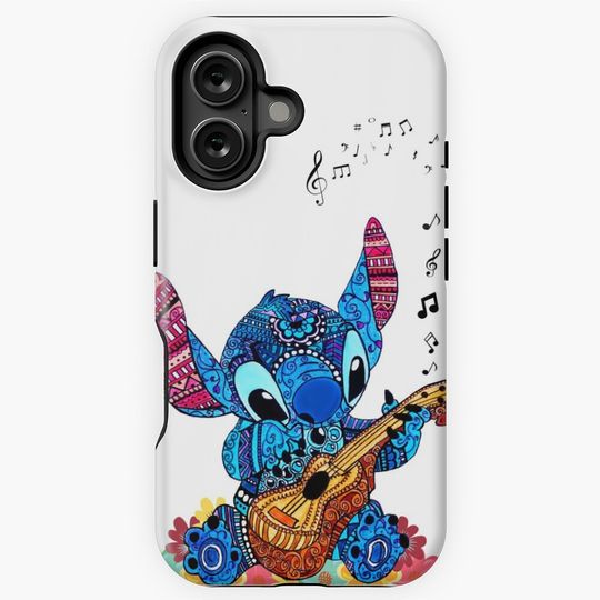 Musical Stitch iPhone Case