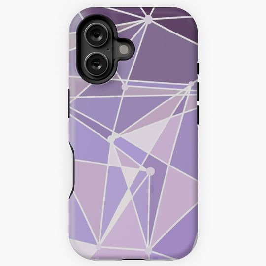 Purple Wall Style iPhone Case