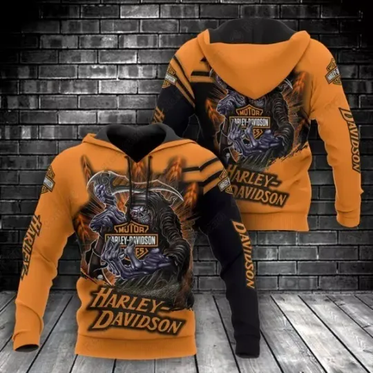 Harley Racing Davidson 3D Hoodie