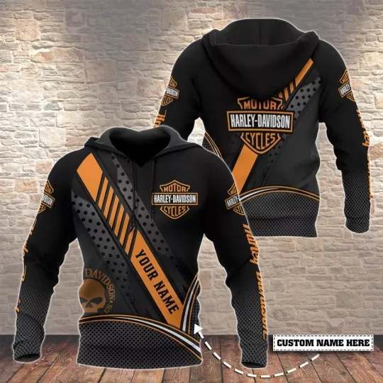 Harley Racing Davidson 3D Hoodie