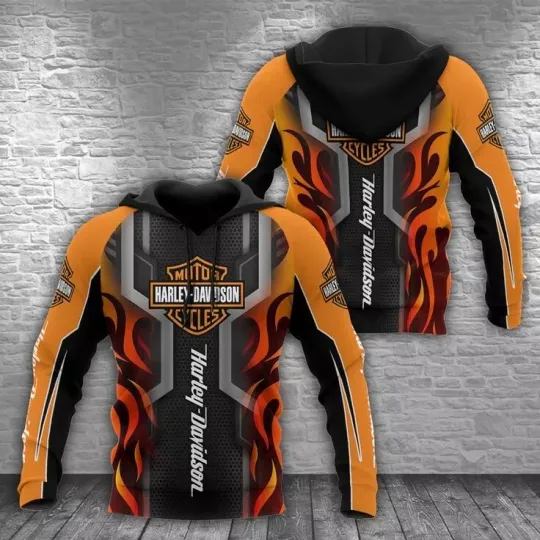 Harley Racing Davidson 3D Hoodie