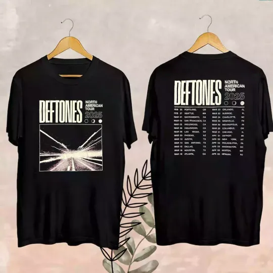 Deftone 2025 North American Tour Unisex T-Shirt