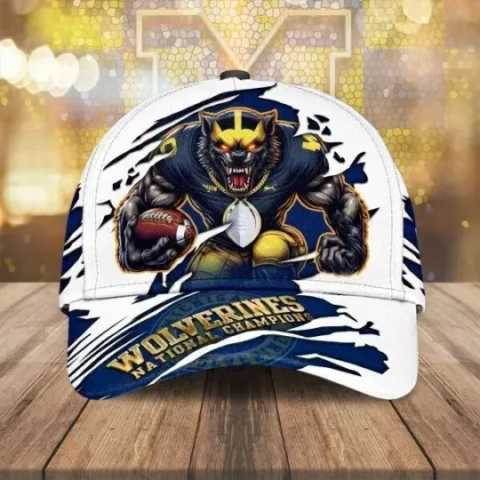 Michigan Wolverines Football Classic Cap - Best Gift For Fans