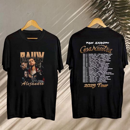Rauw Alejandro Cosa Nuestra Tour Tee, 2025 Rauw Alejandro Cosa Nuestra Tour Shirt, Rauw Alejandro 2025 Concert, Rauw Alejandro Fan Gift